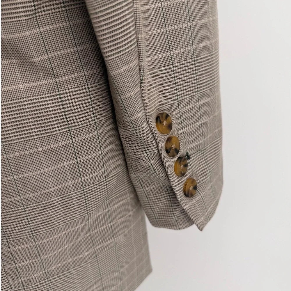 Scotch Soda Amsterdam‎ Men's Glen Plaid Blazer Jacket XL Single Breasted 0847